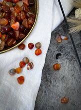 Load image into Gallery viewer, Carnelian mini crystals 
