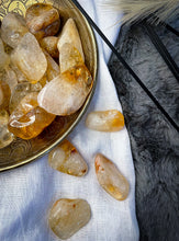 Load image into Gallery viewer, Citrine tumbled crystals
