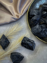 Load image into Gallery viewer, Black Tourmaline Raw Large
