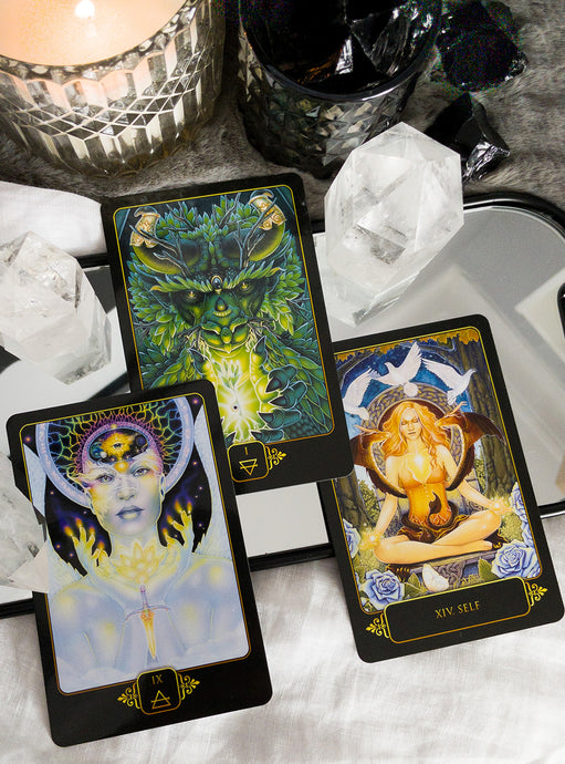 3 cards of Dreams of Gaia tarot - Eleven:11 store